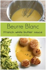 Beurre Blanc se šafránem je jemná bílá máslová omáčka, která se krásně spáruje s mušlemi, kuřecím masem, rybami nebo zeleninou.