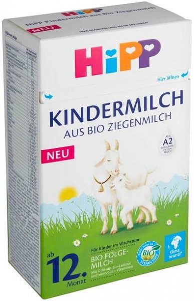 HiPP 3 Bio kozí mléko od uk. 12. měsíce