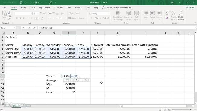 Microsoft Excel 2024 Screenshot 2