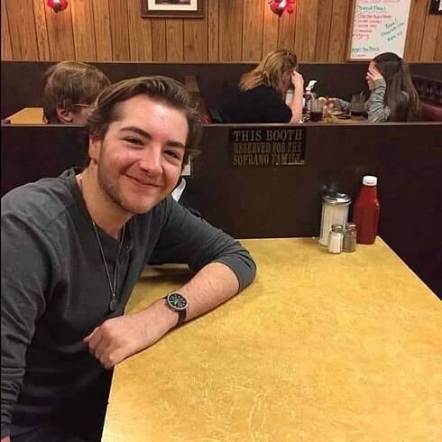 James Gandolfini's Son Visits Iconic Booth from 'Sopranos' Finale as He Prepares to Film Prequel