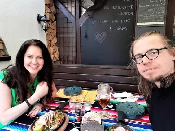Na obědě s Lenkou Kocmanovou Taussigovou