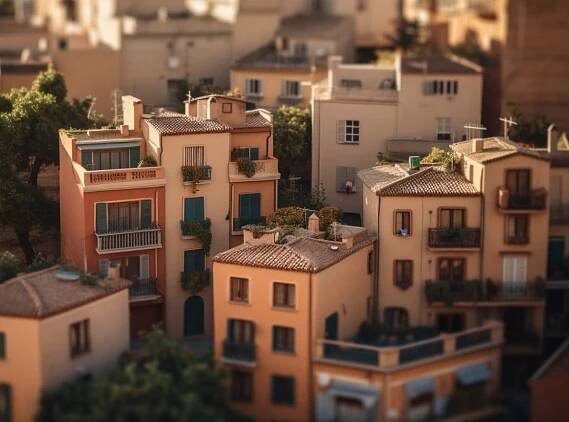 16 Magical Photos of Tiny Palma de Mallorca - Midjourney AI Art Tiny Places Collection - Minified cities by Sprinkle of AI