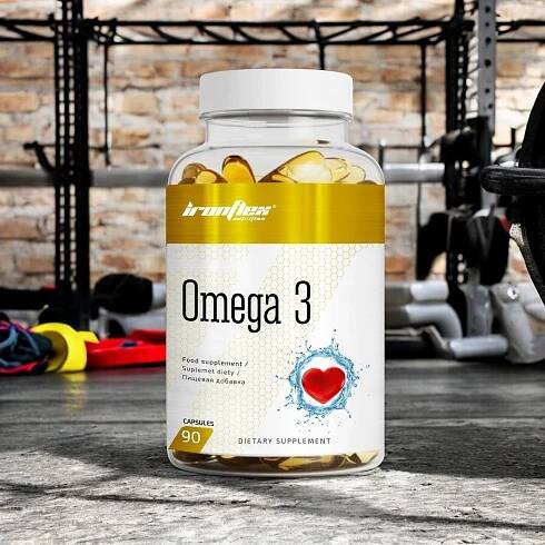 ⚡ Omega 3 - 90caps - IRONFLEX - Cena, dávkování, recenze - obchod MusclePower