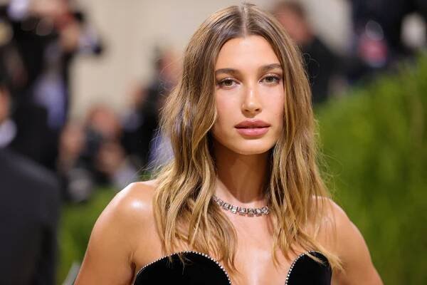 Hailey Bieber Swaps California Blonde for Hibernation Brunette Hair — See Photo