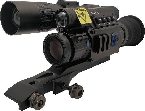 PARD NV008P + přísvit L-940 + weaver montáž na přísvit