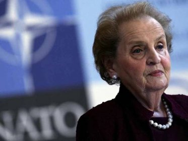 Bývalá americká ministryně zahraničí a česká rodačka Madeleine Albrightová.