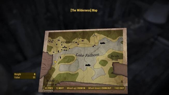 Fallout 4: The Wilderness mode