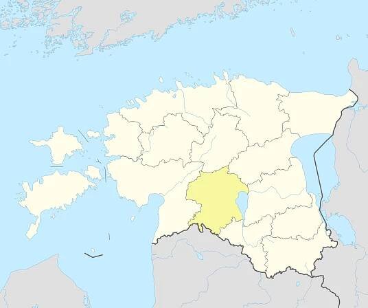 Soubor:Viljandi County in Estonia-light.svg – Wikipedie