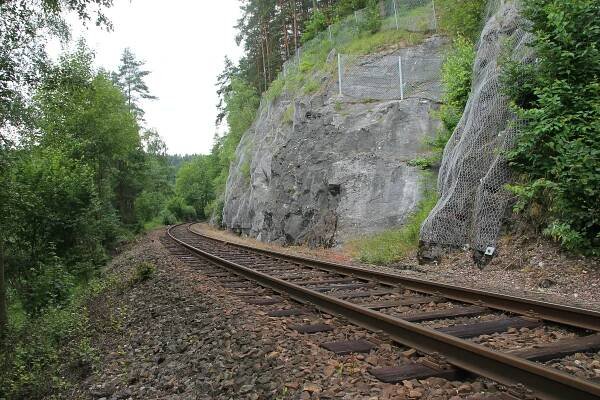 Železniční trať Strakonice–Vimperk–Volary v Sudslavicích