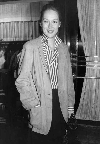 Meryl Streep circa 1981 in New York City.