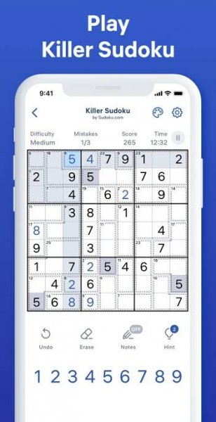 Killer_Sudoku_Screenshot_1