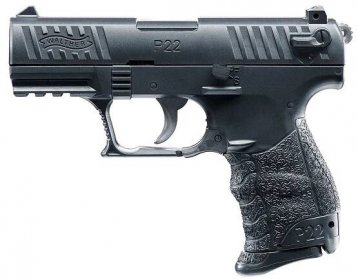 Airsoft | Airsoft Pistole Walther P22Q černá Metal Slide ASG | Vzduchovky Airsoft Kuše Luky e-shop
