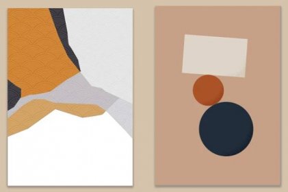 Design Trend: Abstract Geometry, a Historically Modern Style - Earth Tone Palette