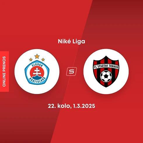 Niké liga: Trnava si odnáša z derby so Slovanom tesnú výhru