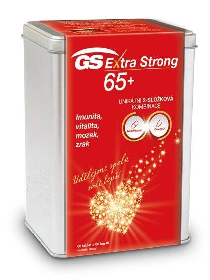 GS Extra Strong 65+, 60 tablet a 60 kapslí