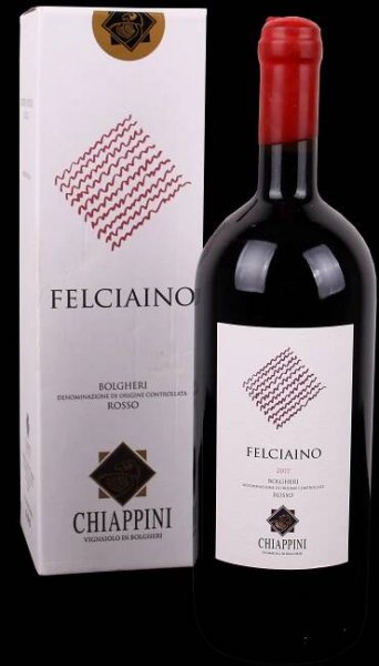 Vinařství Chiappini - Felciaino D.O.C. Bolgheri Rosso BIO 2018 MAGNUM - Viavini.cz