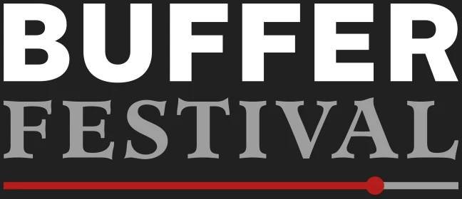 Buffer Festival logo, reading "BUFFER FESTIVAL"