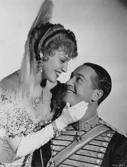 Veselá vdova - Promo - Jeanette MacDonald, Maurice Chevalier