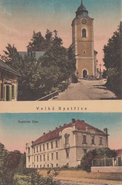 Historické fotografie Velké Bystřice - Folklorní soubor Haná Velká Bystřice