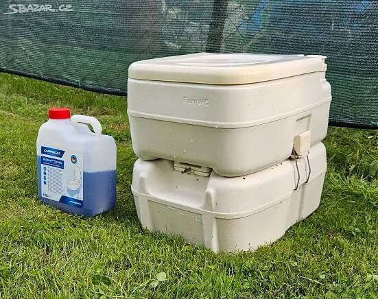 Chemický záchod WC toaleta na chatu včetně chemie - Děčín - Bazar