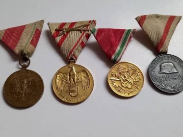 Pamětní medaile na I. světovou válku originály