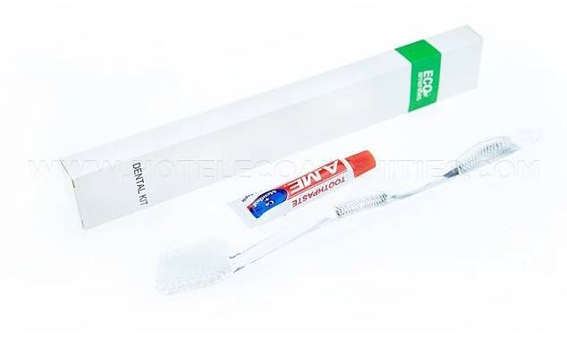 ECO AMENITIES Bulk Toothbrush and Toothpaste Kit