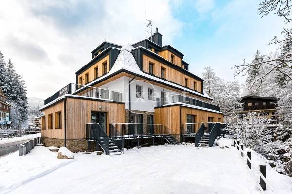 Prodej vybaveného apartmánu 3+kk, 51,4 m2, Pec pod Sněžkou