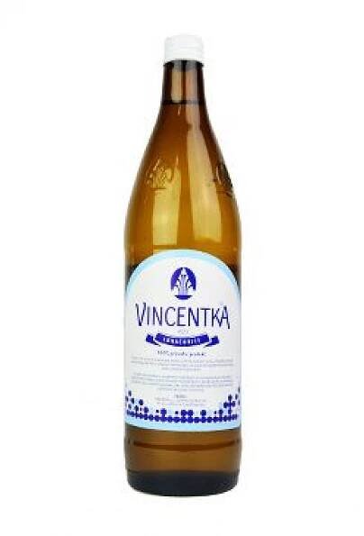 Vincentka přírodní ve skle nevratný obal 0,7l