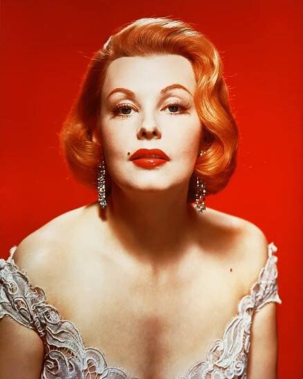 Arlene Dahl, a major movie star of the 1950s, was Victoria's grandmother.