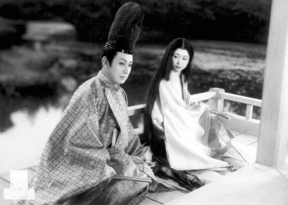 Příběh o princi Gendžim - Z filmu - Kazuo Hasegawa, Nobuko Otowa