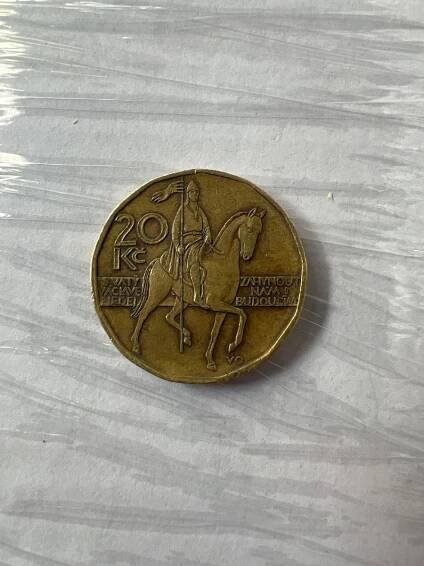 Vzácná 20 Kč rok 2004