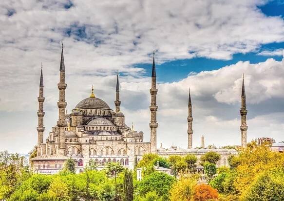 Puzzle Mešita sultána Ahmeda, Istanbul + k objednávce puzzle zdarma | ZDEKO — internetový obchod s puzzlemi
