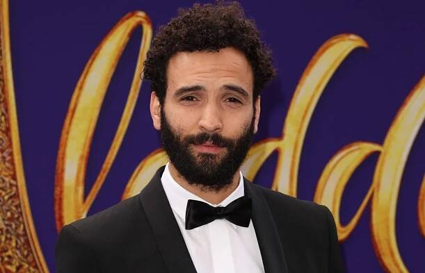 LOS ANGELES, CALIFORNIA - MAY 21: Actor Marwan Kenzari attends the premiere of Disney's 