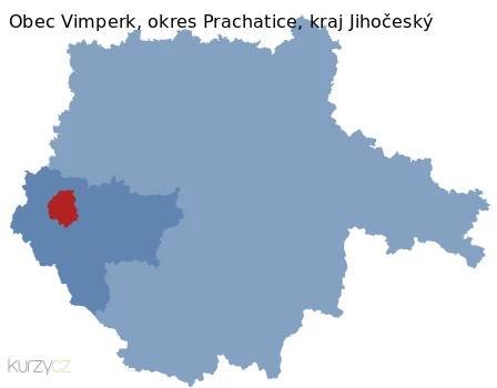 Vimperk v kraji Jihočeský