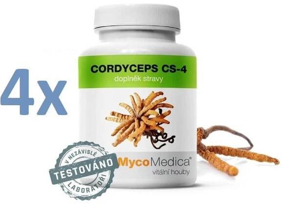 MycoMedica Cordyceps CS-4 4 x 90 kapslí - Apatyka Bylinka