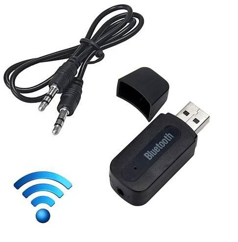 Mini Bluetooth Audio Receiver 3,5 mm USB adaptér Bezdrátový stereo hudební 3,5 Dongle pro auto Smartphone Reproduktorový zesilovač WBL