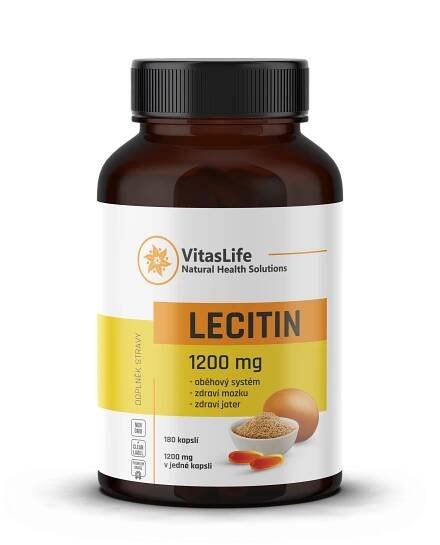 VitasLife Lecitin 180 kapslí
