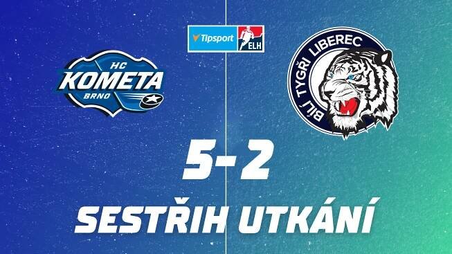 SESTŘIH: Kometa zabrala, zvládla obrat. Moses dal hattrick - Sport.cz