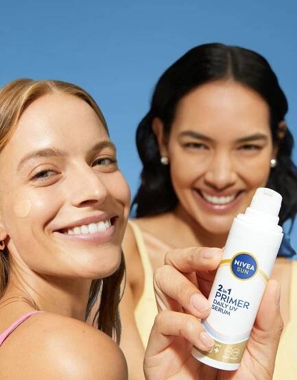 NIVEA 2v1 Prime UV sérum