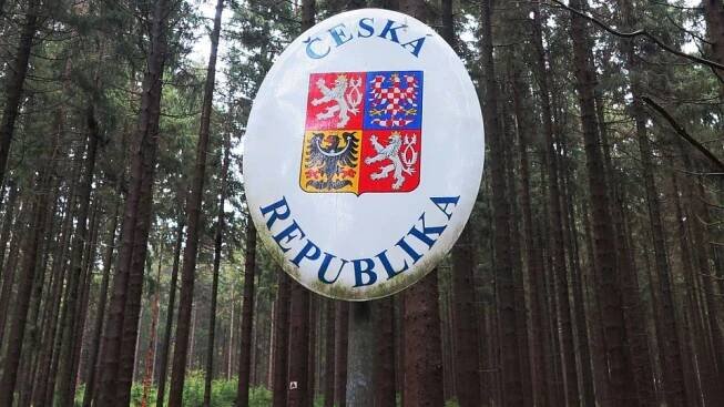 Označení česko-německé hranice | foto: Martina Sihelská,  Český rozhlas