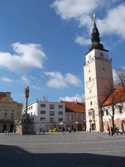 Trnava - mestská veža - Drobné památky