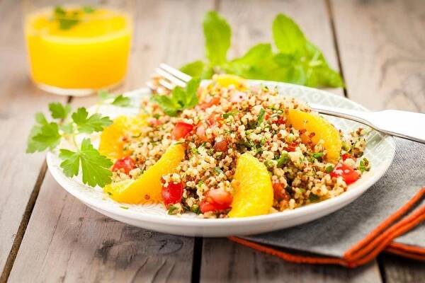 Tabouleh s quinoou a pomeranči - recept Cookeo | Tefal