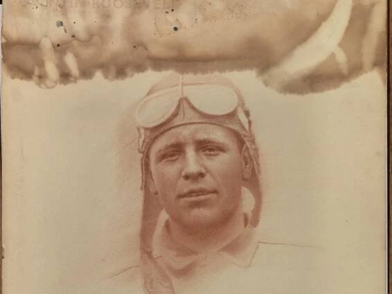 Drawing of Quentin Roosevelt
