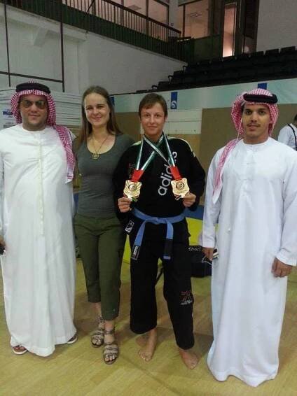 Michaela Dostálová ve Spojených Arabských Emirátech