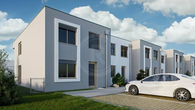 DEVELOPERSKÝ PROJEKT ŘADOVÉ BYTY HODĚJOVICE, ŠROUBÁRENSKÁ