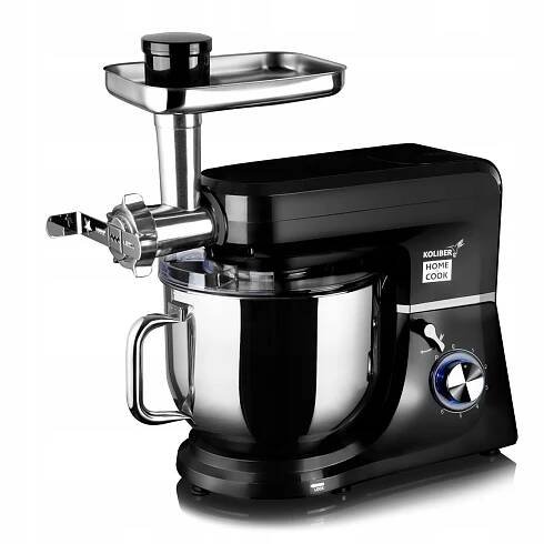 PLANETÁRNÍ KUCHYŇSKÝ ROBOT MIXÉR KOLIBER X-3500-W 8L 21v1 MULTIFUNKČNÍ Funkce krájení na plátky drcení ledu mletí míchání mixování drcení struhadlo strouhání šlehání třené těsto hnětení těsta