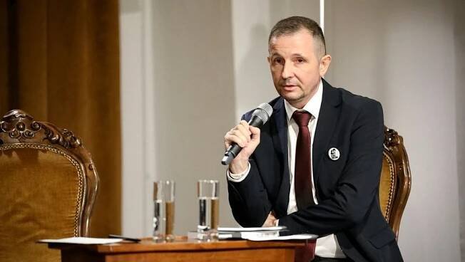 Ján Petrovič na spomienkovom podujatí na pamiatku Jána Kuciaka a Martiny Kušnírovej v Bratislave