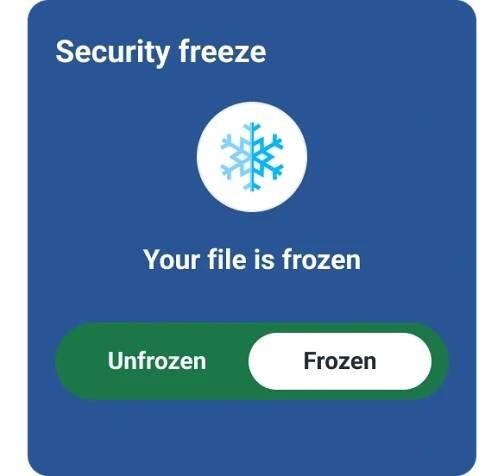 Graphic support security freeze is frozen.