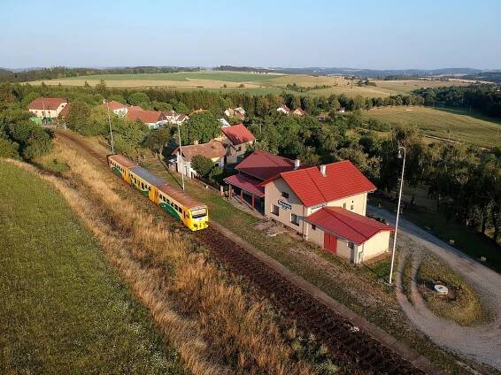 Nejkrásnější nádraží v zemi leží na Vysočině. První vlak tu projel před 114 lety