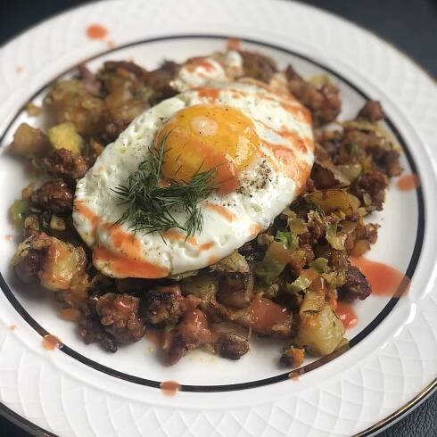 Sausage and Potato Hash